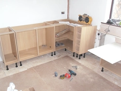 How to assemble a kitchen photo