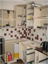 How to assemble a kitchen photo