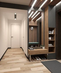 Photo Of A Large Hallway In A Modern Style
