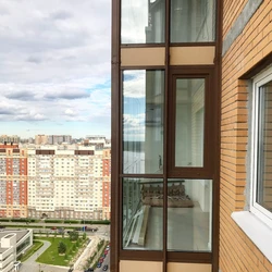 Панорамные окна на лоджии фото
