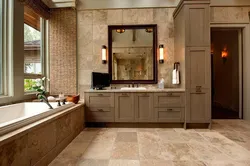 Travertine bath photo