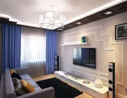 Interior of the hall 2 apartments