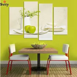 Photo of paintings for the kitchen, modern in the interior