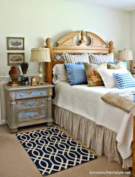 Retro style bedroom design