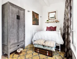 Retro style bedroom design