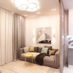 Otaq Dizaynı 19 Kv M Yataq Otağı Qonaq Otağı Şəkli