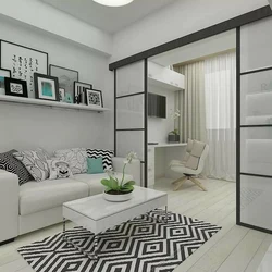 Дизайн комнаты 19 кв м спальня гостиная фото