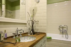 Pistachio bathroom photo
