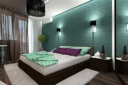 All bedroom interiors photos in green tones