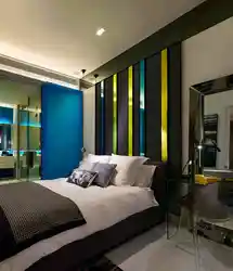Bright bedroom interior design