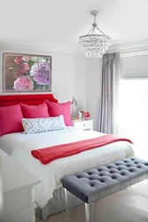 Bright bedroom interior design