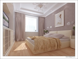 Photo of suspended ceilings bedroom 12 square meters