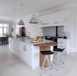 Kitchen Design With Breakfast Bar And Island
