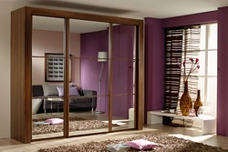 Wardrobe design for a bedroom in a modern style photo