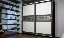 Wardrobe design for a bedroom in a modern style photo