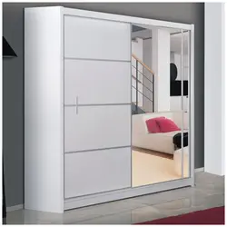 Wardrobe design for a bedroom in a modern style photo