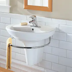 Washbasin in the bathroom no photo