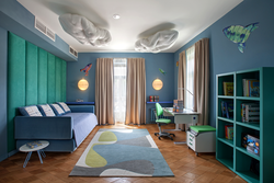 Interior of a modern children's bedroom