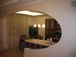 Kitchen Living Room Drywall Design