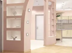 Mətbəx qonaq otağı drywall dizayn