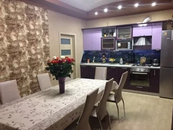Divar Kağızı Ilə Mətbəx Dekorasiyasının Foto Nümunələri