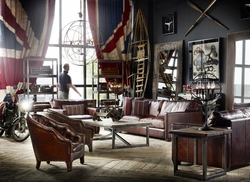 Vintage living room design