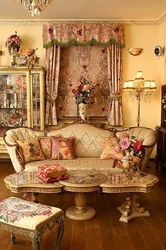 Vintage living room design