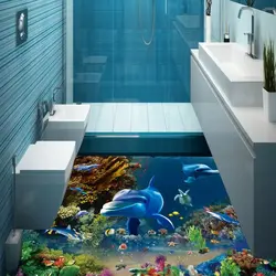 Bath Floors 3 D Photo