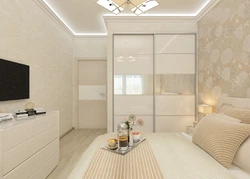 Bedroom interior photo milky color