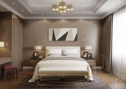 Bedroom interior photo milky color