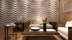 Oshxona ichki qismidagi 3D panellar fotosurati