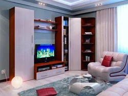 Corner mini living room photo
