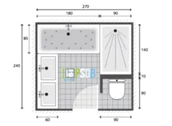 Tualet və hamam dizayn ölçüləri