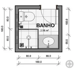 Дызайн туалета і ваннага пакоя памеры