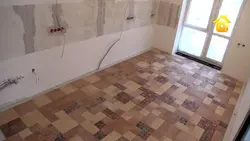 How to tile a kitchen floor photo