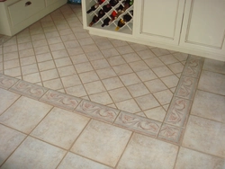 How to tile a kitchen floor photo