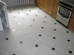 How to tile a kitchen floor photo