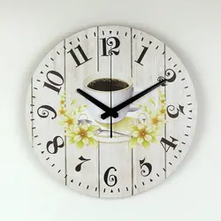 Photo of a wall clock for the kitchen