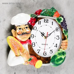 Photo of a wall clock for the kitchen