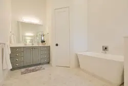 Bathroom beige floor photo