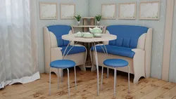 Soft Corner In The Kitchen Photo