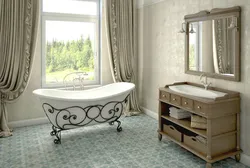 Clawfoot Bathtub In The Interior