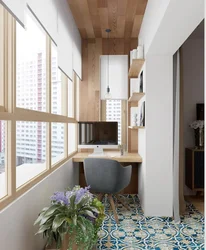Loggia how to arrange the design