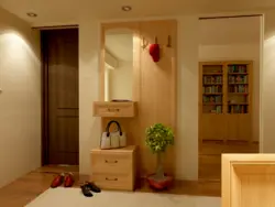 Hallway design with doors to rooms