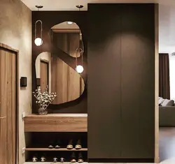 Hallway design with doors to rooms