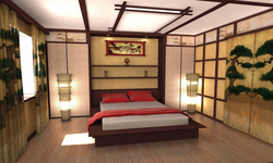 Feng shui yotoqxona fotosurati