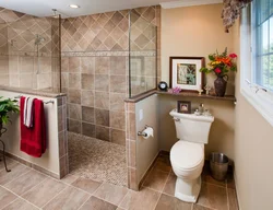 Partition Between Bathtub And Toilet Photo