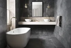 Bathtub gray porcelain stoneware photo