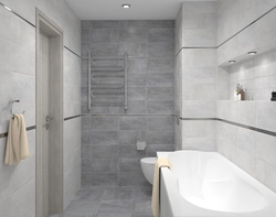 Bathtub gray porcelain stoneware photo