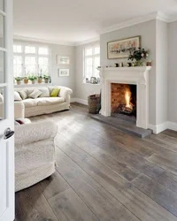 Wooden Floor In The Interior Of The Apartment